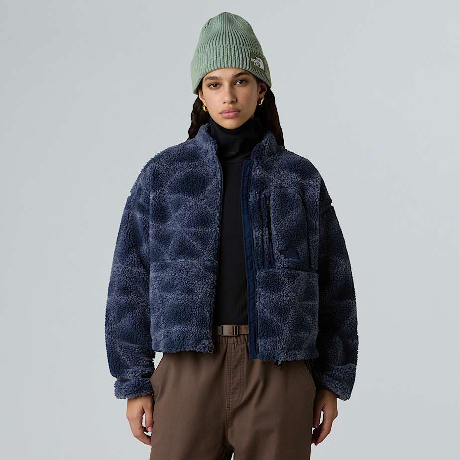 Women's Extreme Pile Printed Full-Zip Fleece