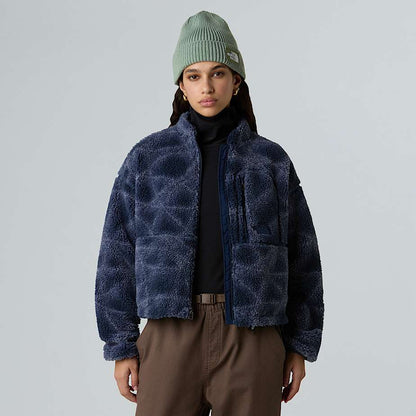 Women's Extreme Pile Printed Full-Zip Fleece