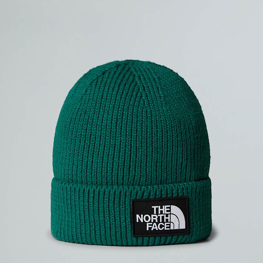 TNF Logo Box Cuffed Beanie