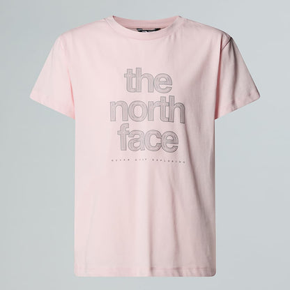 Girls' Reflective Logo Relaxed T-Shirt