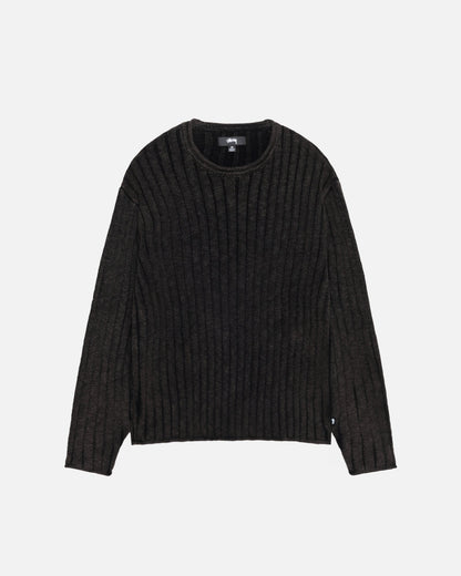 COTTON SLUB RIB CREW