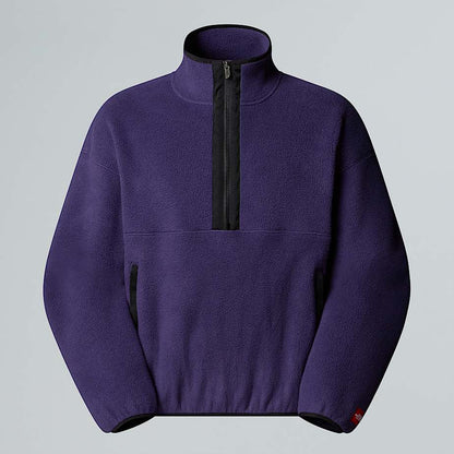 Unisex Red Box 1/2 Zip Fleece
