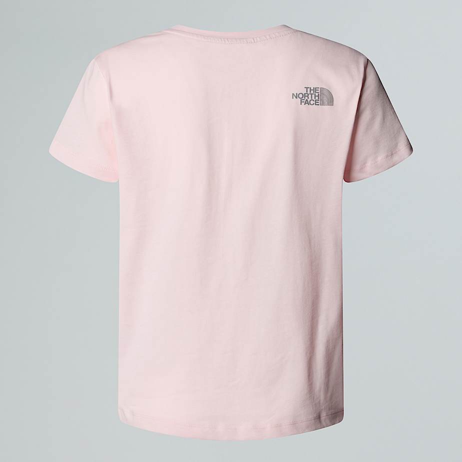 Girls' Reflective Logo Relaxed T-Shirt