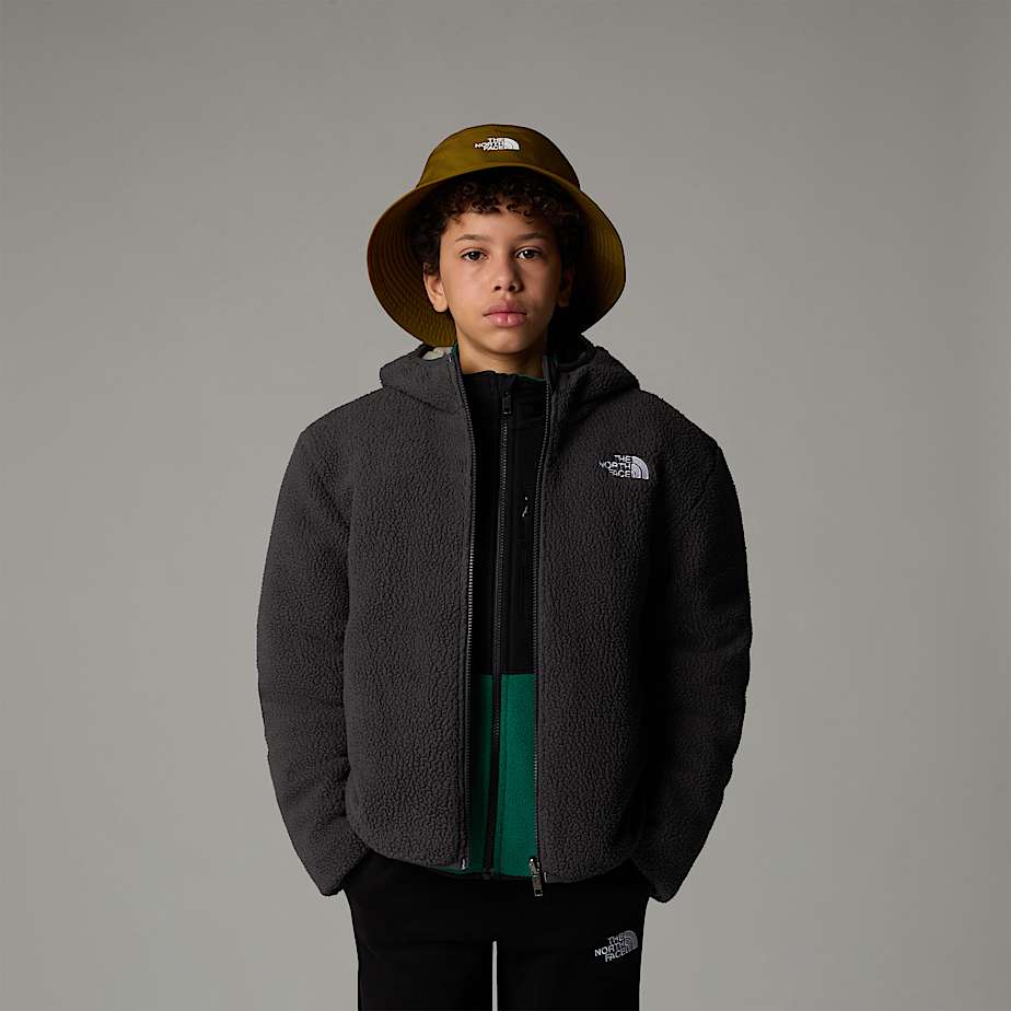 Boys' Reversible Shasta Full-Zip Hooded Jacket