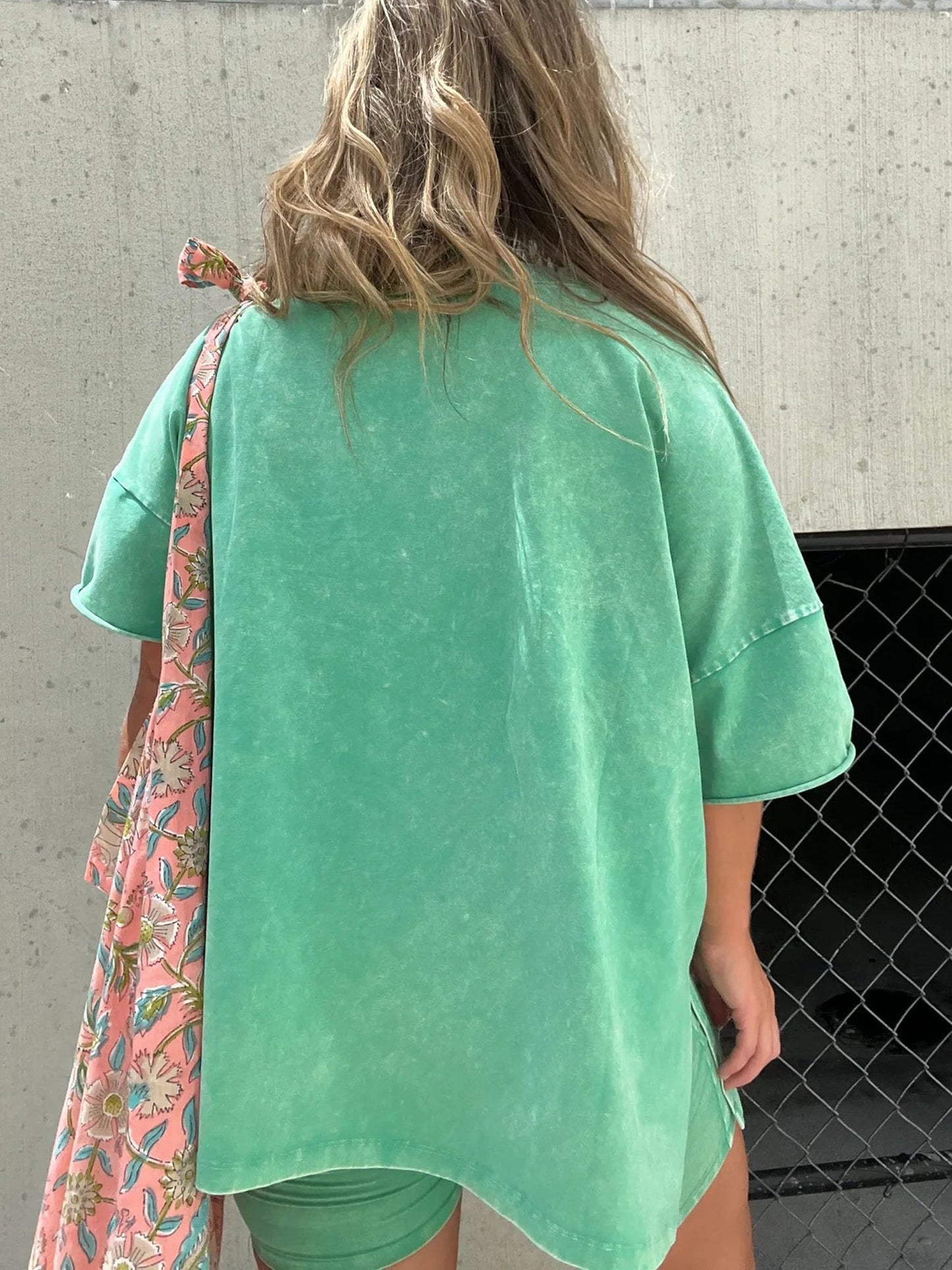 Women's Summer Washed Set