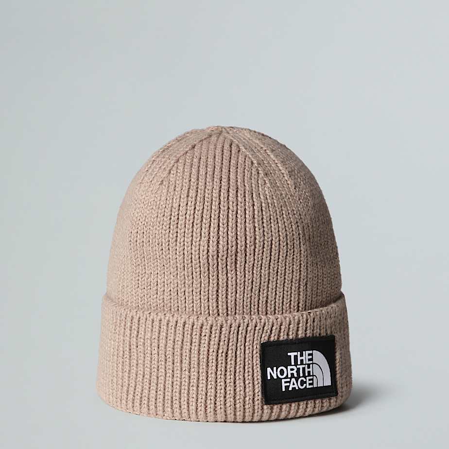 TNF Logo Box Cuffed Beanie