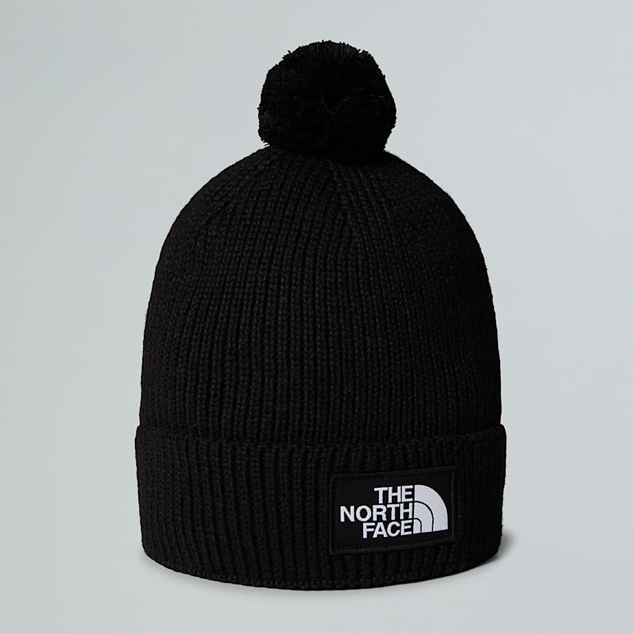TNF Logo Box Pom Beanie