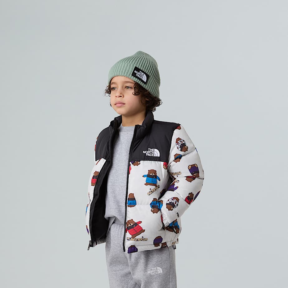 Kids' 1996 Retro Nuptse Printed Jacket