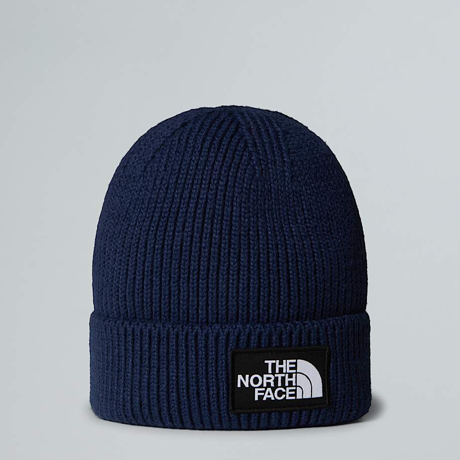 TNF Logo Box Cuffed Beanie