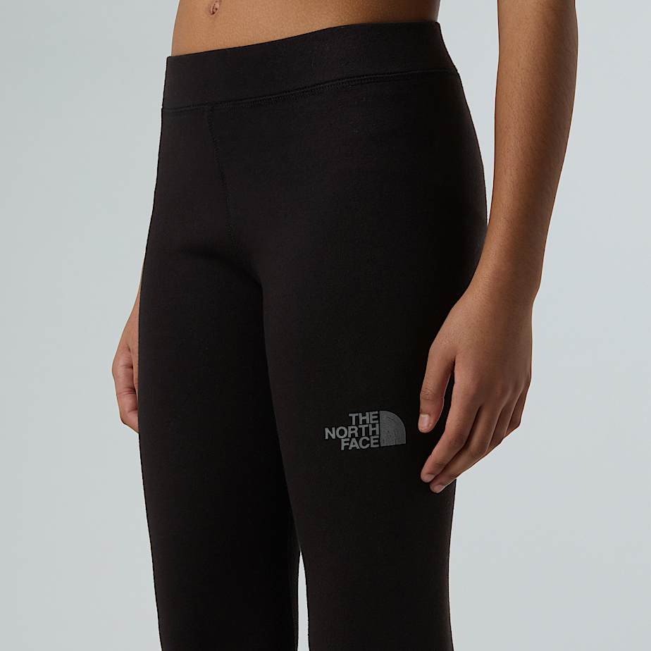 Girls' Reflective Logo Leggings