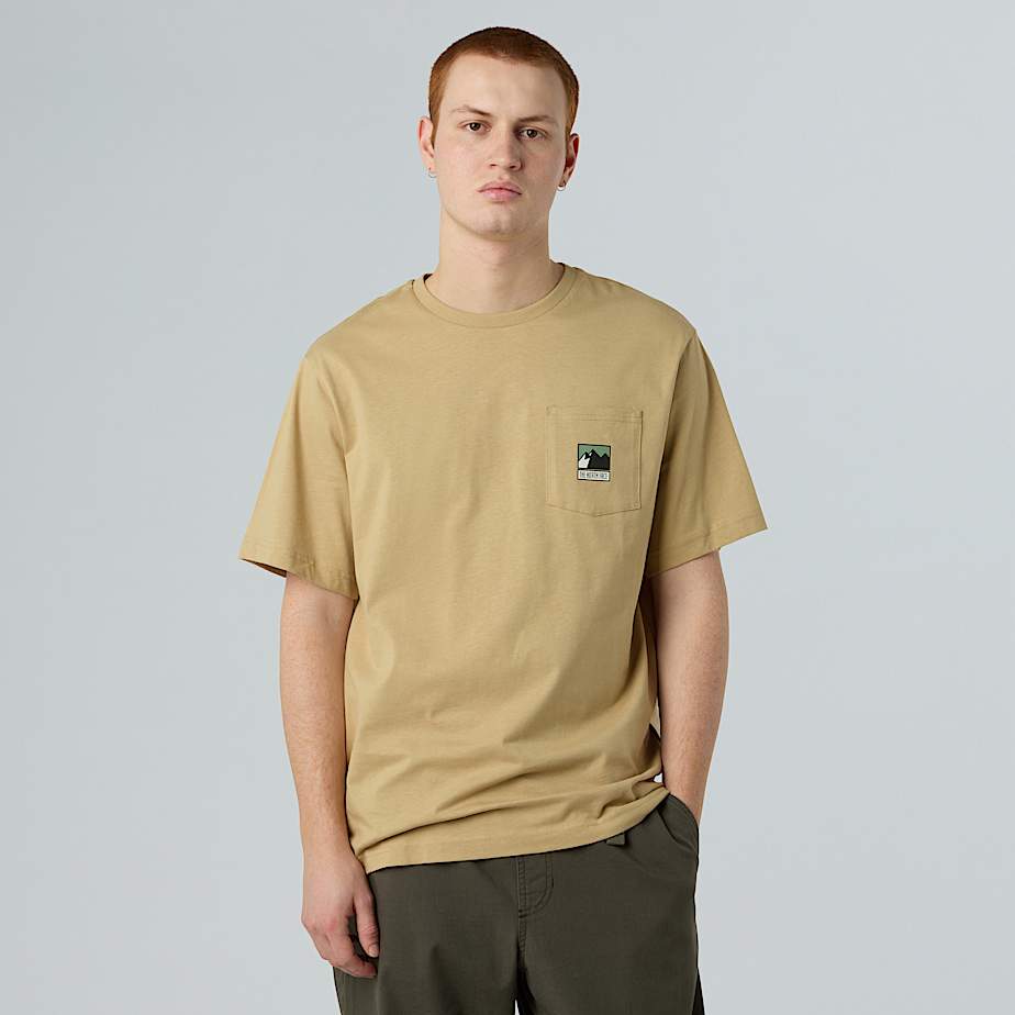 Men's Mountain Logo Relaxed Pocket T-Shirt