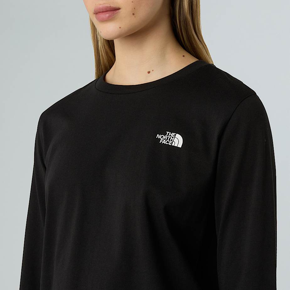 Women's Long-Sleeve Simple Dome T-Shirt