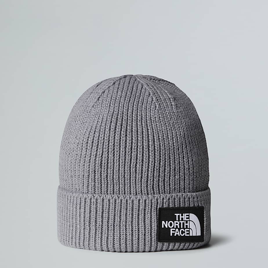 TNF Logo Box Cuffed Beanie