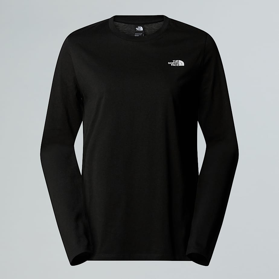 Women's Long-Sleeve Simple Dome T-Shirt