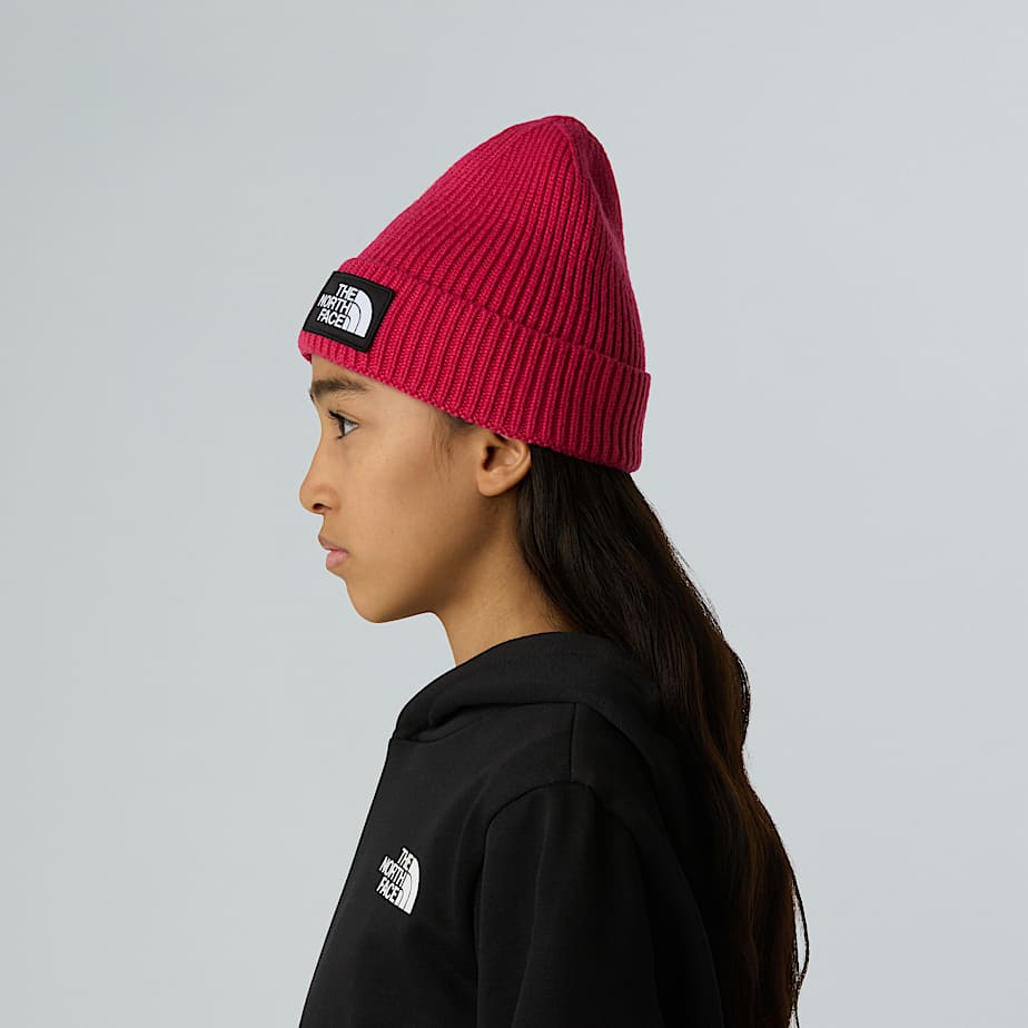 Kids' TNF Logo Box Cuffed Beanie