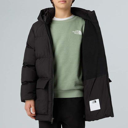 Teens' Down Fleece-Lined Short Parka