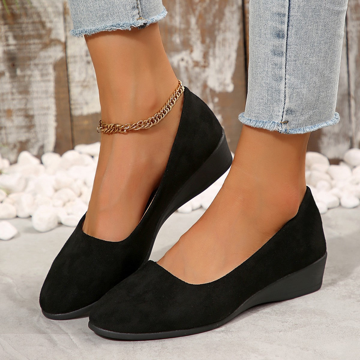 🔥Last day offer 50% off🔥 Comfortable, lightweight, non-slip, breathable women's orthopedic flat shoes