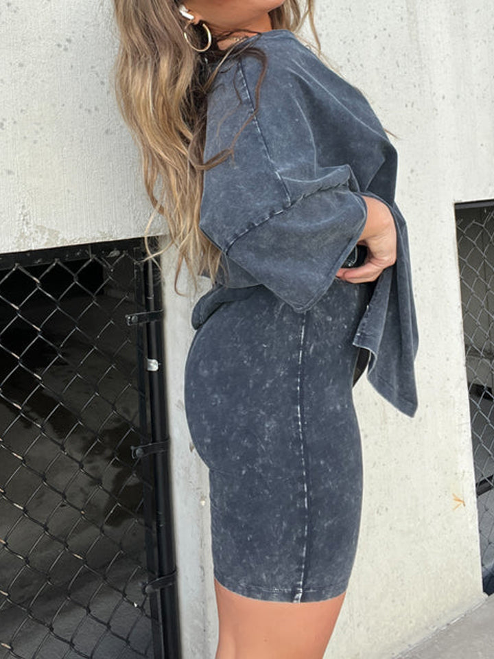 Women's Summer Washed Set