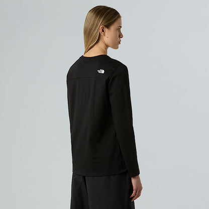 Women's Long-Sleeve Simple Dome T-Shirt