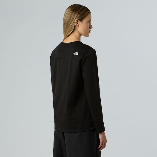 Women's Long-Sleeve Simple Dome T-Shirt