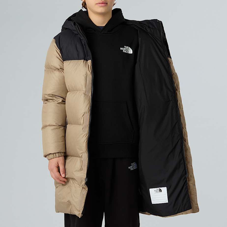 Teens' Nuptse Long Parka