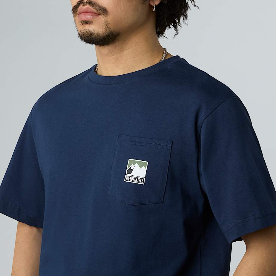 Men's Mountain Logo Relaxed Pocket T-Shirt
