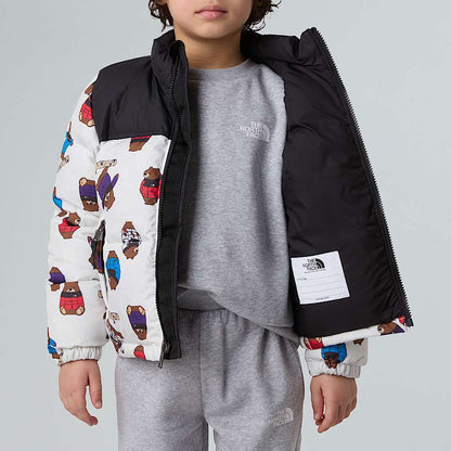 Kids' 1996 Retro Nuptse Printed Jacket