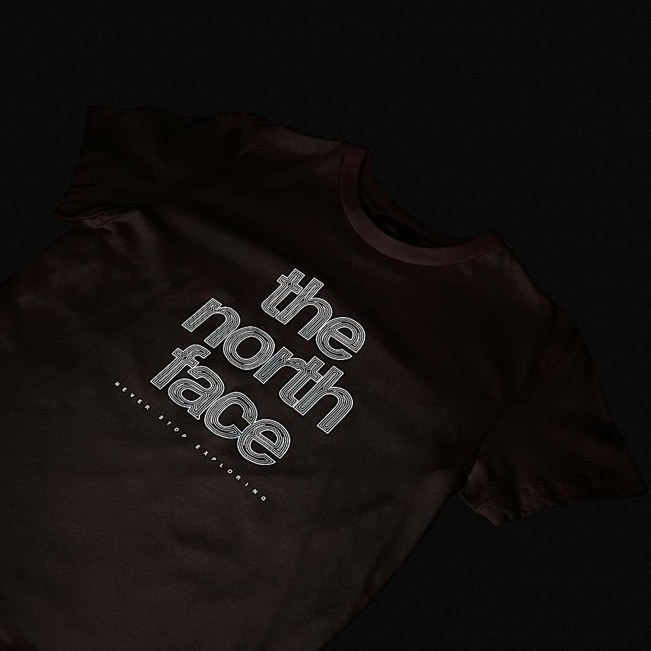 Girls' Reflective Logo Relaxed T-Shirt