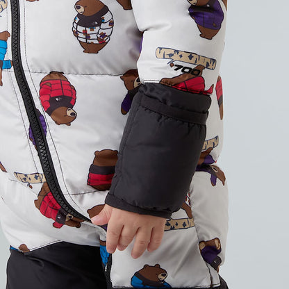 Baby 1996 Retro Nuptse Printed One-Piece