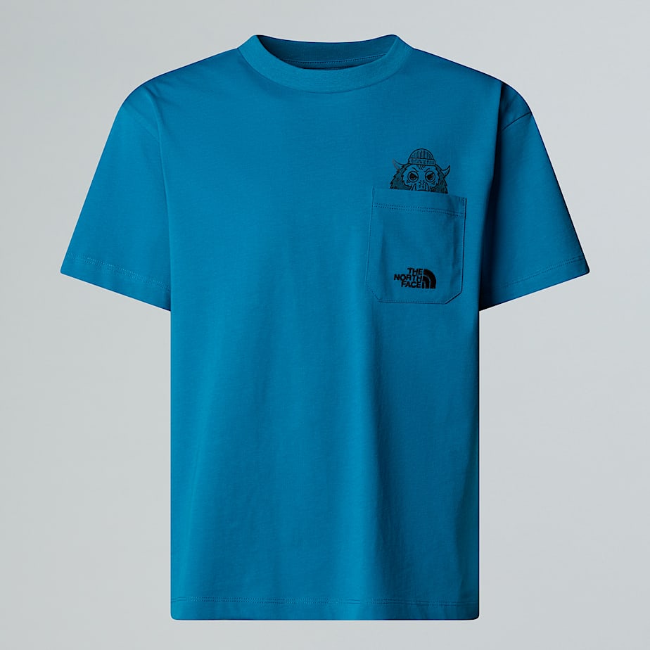 Boys' Sports Oversized Pocket Graphic T-Shirt