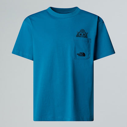 Boys' Sports Oversized Pocket Graphic T-Shirt