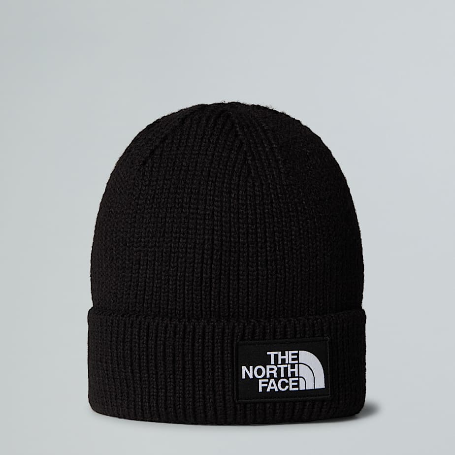 TNF Logo Box Cuffed Beanie