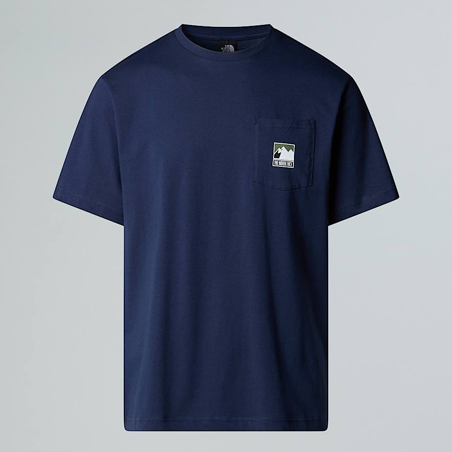 Men's Mountain Logo Relaxed Pocket T-Shirt